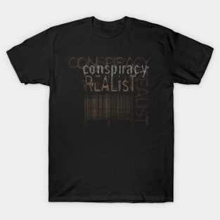 Conspiracy Realist (Barcode) T-Shirt